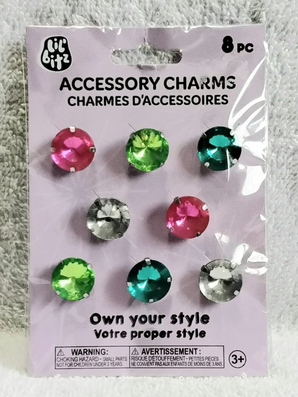 Sealed 3/$30 Set of 8 Themed Own Your Style Croc Charms by Lil' Bitz Modifi!!